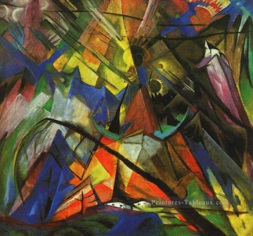 Tableaux abstraits célèbres œuvres - Tirol Expressionisme